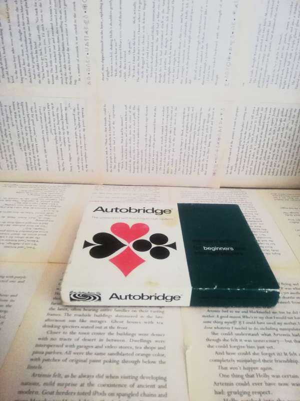 Autobridge Game Self Teaching Bridge System [Vintage] [Rare]
