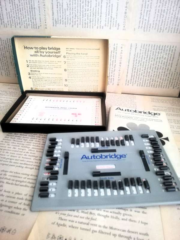 Autobridge Game Self Teaching Bridge System [Vintage] [Rare]
