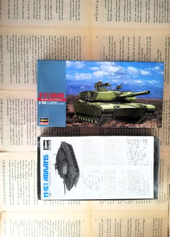 M-1E1 Abrams [Scale 1:72] Hasegawa [Tank]