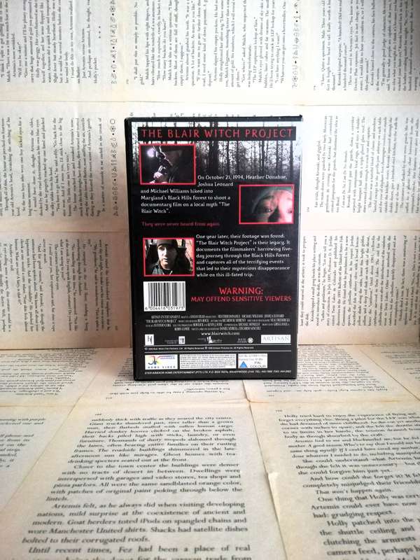 The Blair Witch Project  - Movie VHS Tape (1999) [VHS]