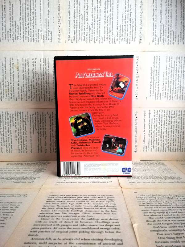 An American Tail - Movie VHS Tape (1986) [VHS]