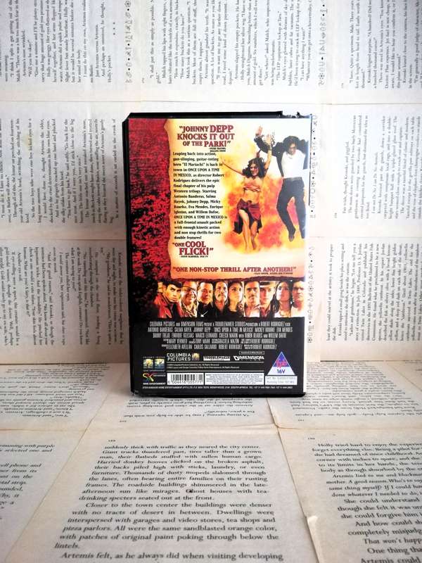Once Upon A Time In Mexico  - Movie VHS Tape (2003) [VHS]