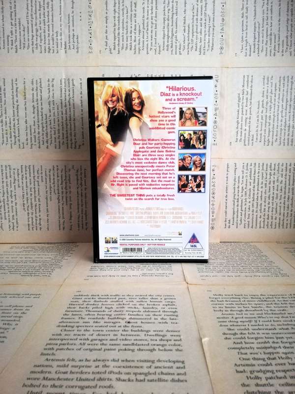 The Sweetest Thing - Movie VHS Tape (2002) [VHS]