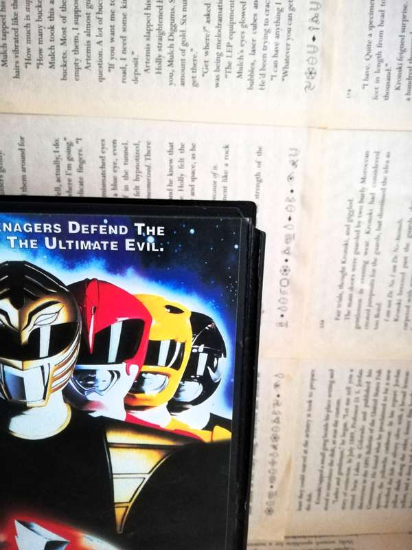 Power Rangers: The Movie - Movie VHS Tape (1995) [VHS]