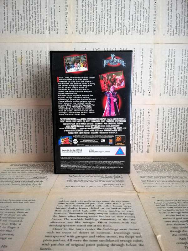 Power Rangers: The Movie - Movie VHS Tape (1995) [VHS]