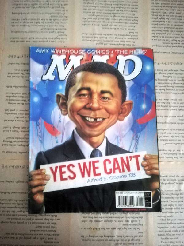 Mad Magazines - Issue #425 (2008) - Obama