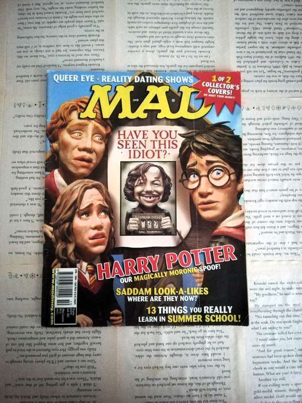 Mad Magazines - Issue #398 (2004) - Harry Potter (Double Covers)