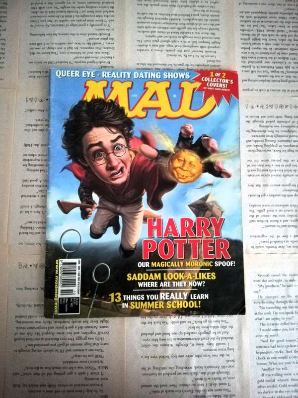 Mad Magazines - Issue #398 (2004) - Harry Potter (Double Covers)