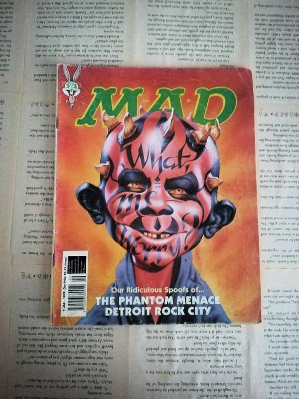 Mad Magazines - Issue #368 (1999) - The Phantom Menace Detroit Rock City