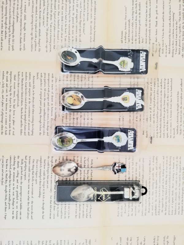 Collector Vintage Spoons x 5 [Atlanta]