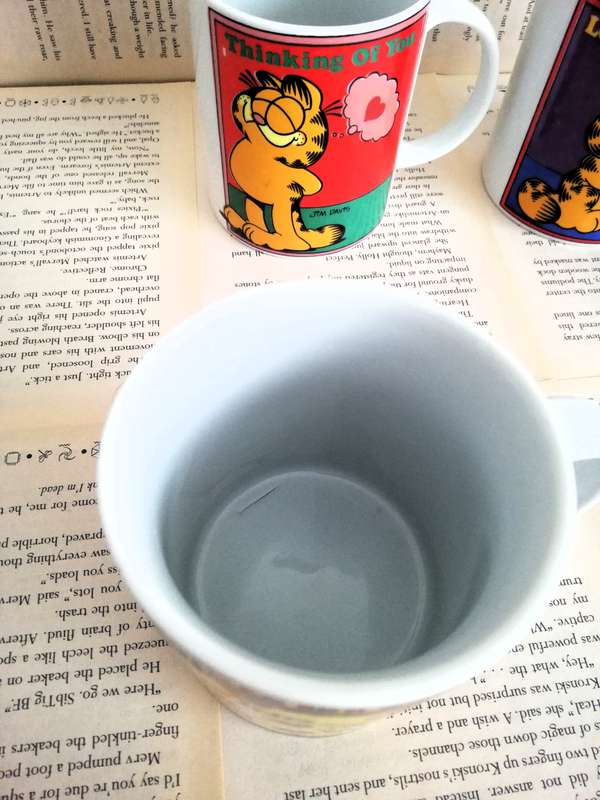 Vintage Garfield Mugs/Cups X 6 [1978]