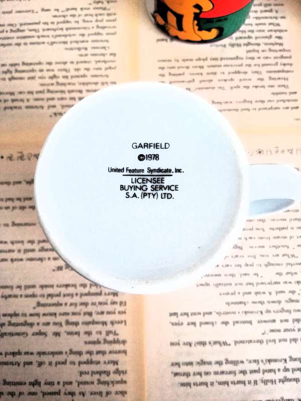 Vintage Garfield Mugs/Cups X 6 [1978]