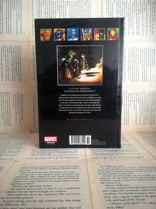 Captain America: Castaway in Dimension Z (Marvel Ultimate Graphic Novel Collection #84) [NEW]