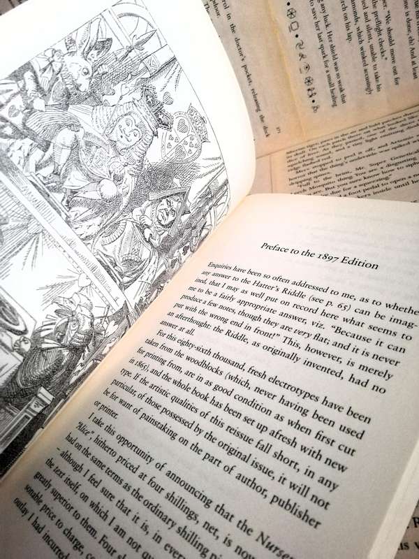 Alice's Adventures in Wonderland & Through the Looking Glass by Lewis Carroll [150th Anniversary Ed]