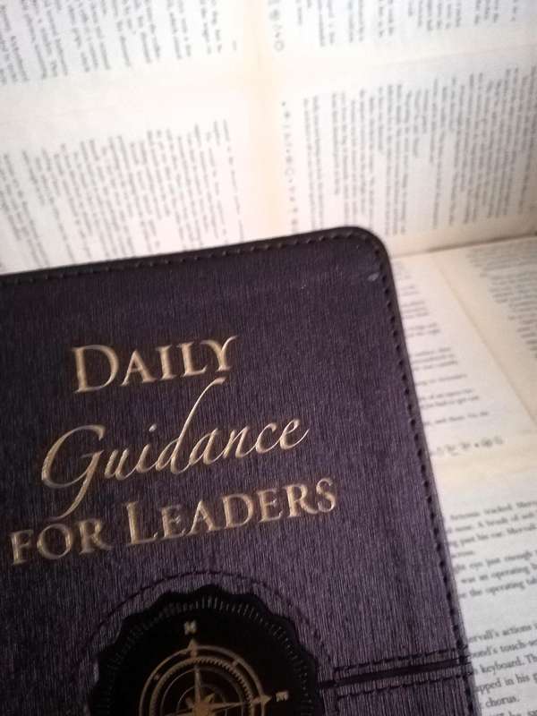 Daily Guidance for Leaders by John C. Maxwell (Imitation Leather)