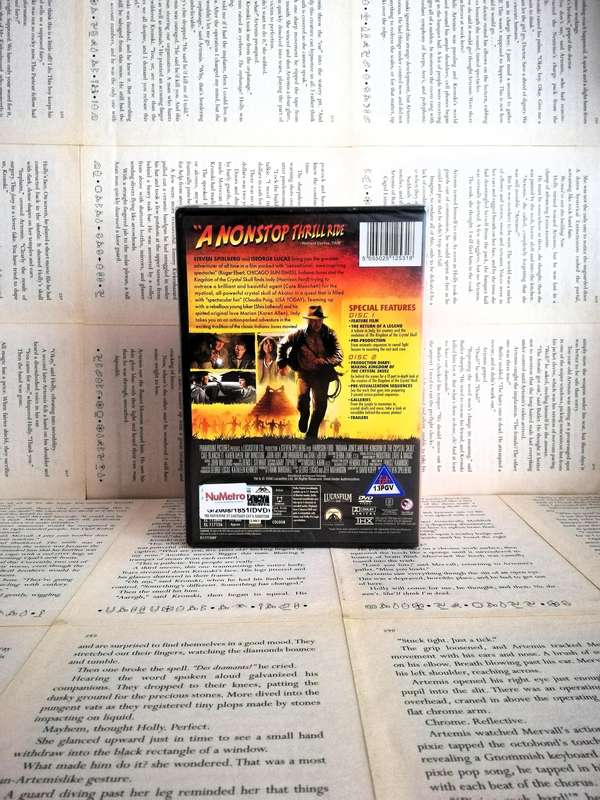 Indiana Jones and the Kingdom of the Crystal Skull [DVD] [NEW]