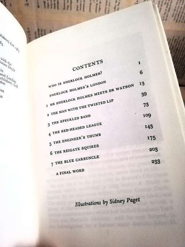 Sherlock Holmes Investigates by Sir Arthur Conan Doyle [1972 Edition]