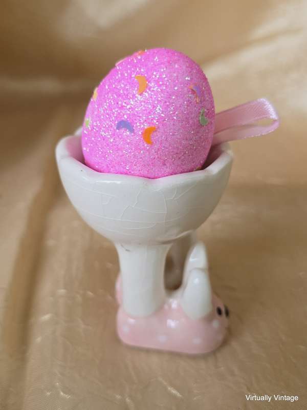 Vintage Bunny Egg Cup