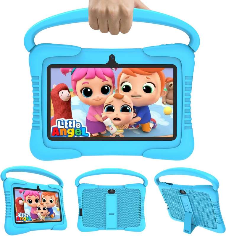 7 Inch Android Kid Educational Tablet Blue