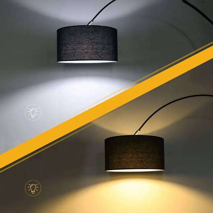 Arch Living Room Floor Lamp - Black