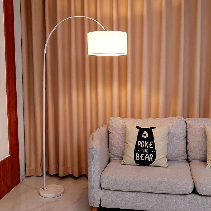 Arch Living Room Floor Lamp - White