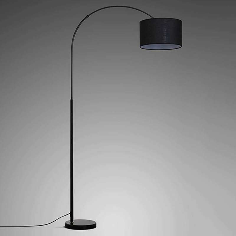 Arch Living Room Floor Lamp - Black