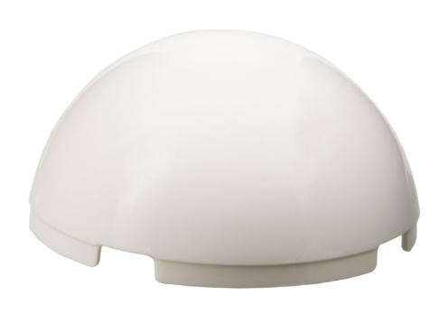 LEGO Cylinder Hemisphere 4 x 4 ~ {White}