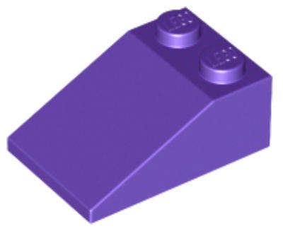 LEGO Parts Slope 33 3 x 2 ~ {Dark Purple}