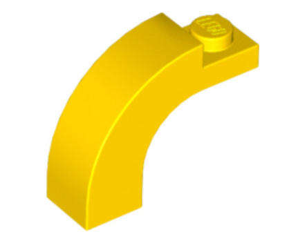 LEGO Parts Arch 1 x 3 x 2 Curved Top ~ {Yellow}
