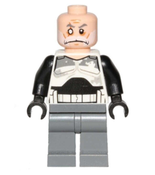LEGO MINIFIGURES Star Wars Rebels ~ Commander Wolffe - Old