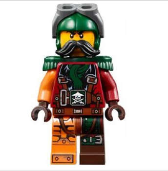LEGO MINIFIGURES Ninjago Flintlocke ~ Epaulettes
