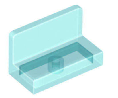 LEGO Parts Panel 1 x 2 x 1 with Rounded Corners ~ {Trans ~ Blue}