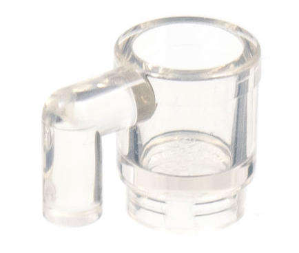LEGO MINIFIGURES Minifigure, Utensil Cup ~ {Trans~Clear}