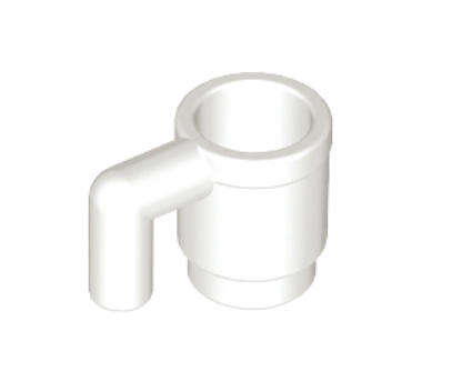 LEGO MINIFIGURES Minifigure, Utensil Cup ~ {White}