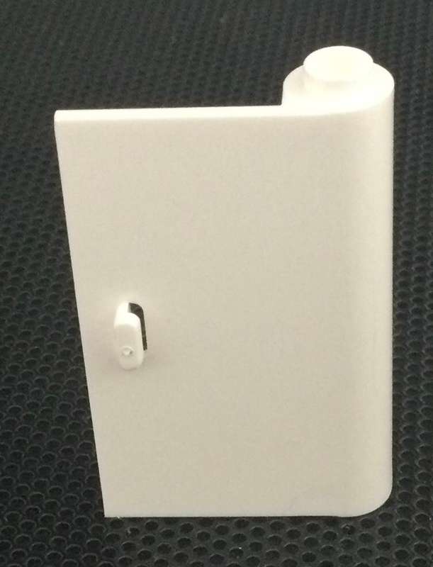 LEGO Door, Door 1 x 3 x 4 Right ~ {White}