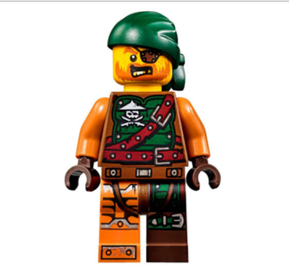 LEGO MINIFIGURES Ninjago Bucko