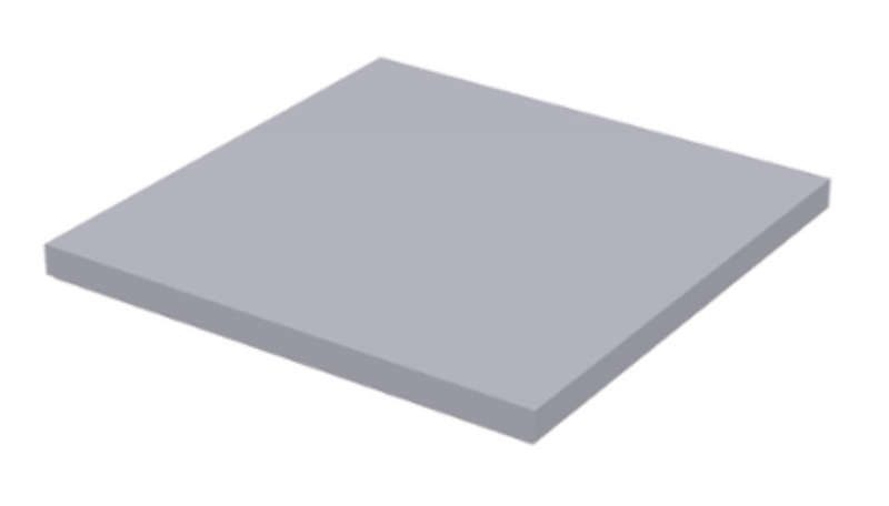 LEGO Parts Tile 6 x 6 ~ {Light Bluish Grey}
