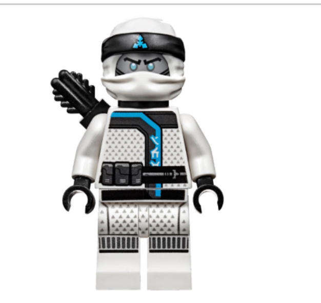 LEGO MINIFIGURES Ninjago ~ Zane - Sons of Garmadon
