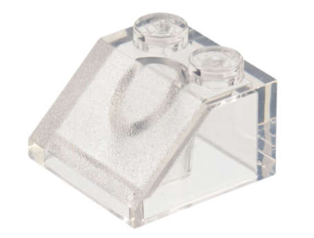 LEGO Parts Slope 45 2 x 2 ~ {Trans~Clear}