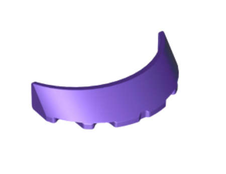 LEGO Parts Windscreen 3 x 6 x 1 Curved