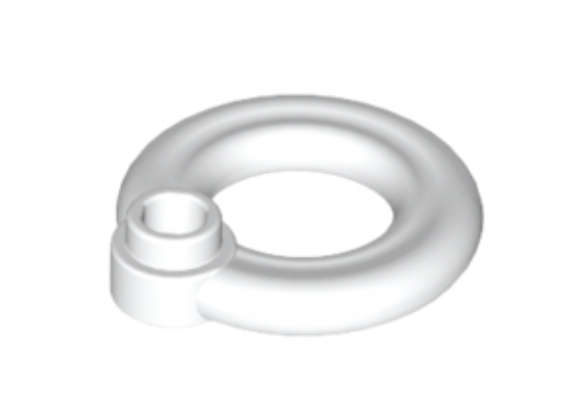 LEGO Minifigure Utensil Flotation Ring (Life Preserver)