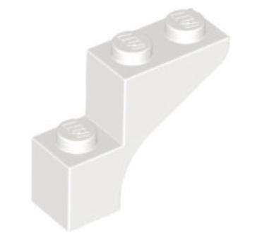 LEGO Parts Arch 1 x 3 x 2 ~ {White}