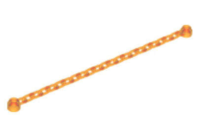 LEGO  Chain 21 Links (16-17L) ~ {Trans~Orange}