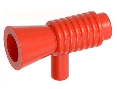 LEGO MINIFIGURES Minifigure, Utensil Loudhailer / Megaphone / SW Blaster ~ {Red}