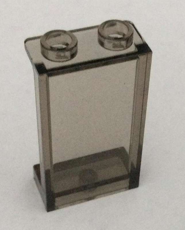 LEGO Parts Panel 1 x 2 x 3 with Side Supports - Hollow Studs ~ {Trans ~ Brown}