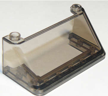 LEGO Parts Windscreen 3 x 6 x 2 ~ {Trans Brown}