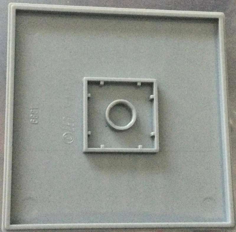 LEGO Parts Tile 6 x 6 ~ {Light Bluish Grey}
