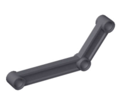 LEGO Technic Link 1 x 9 Bent (6-4)