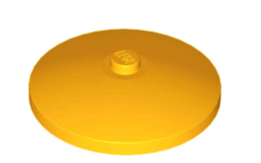 LEGO Parts Dish 4 x 4 Inverted Solid Stud (Radar)