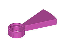 LEGO Parts Stairs Spiral Step - Magenta